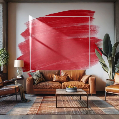 Fotomurali Premium Canvas - Fuori dagli schemi - Astrazione, Pezzo, Minimalismo - 400x280 cm