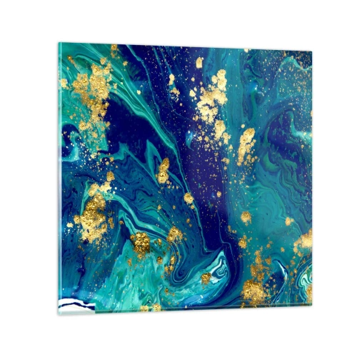 Quadro su vetro - Petali di sole - 30x30 cm