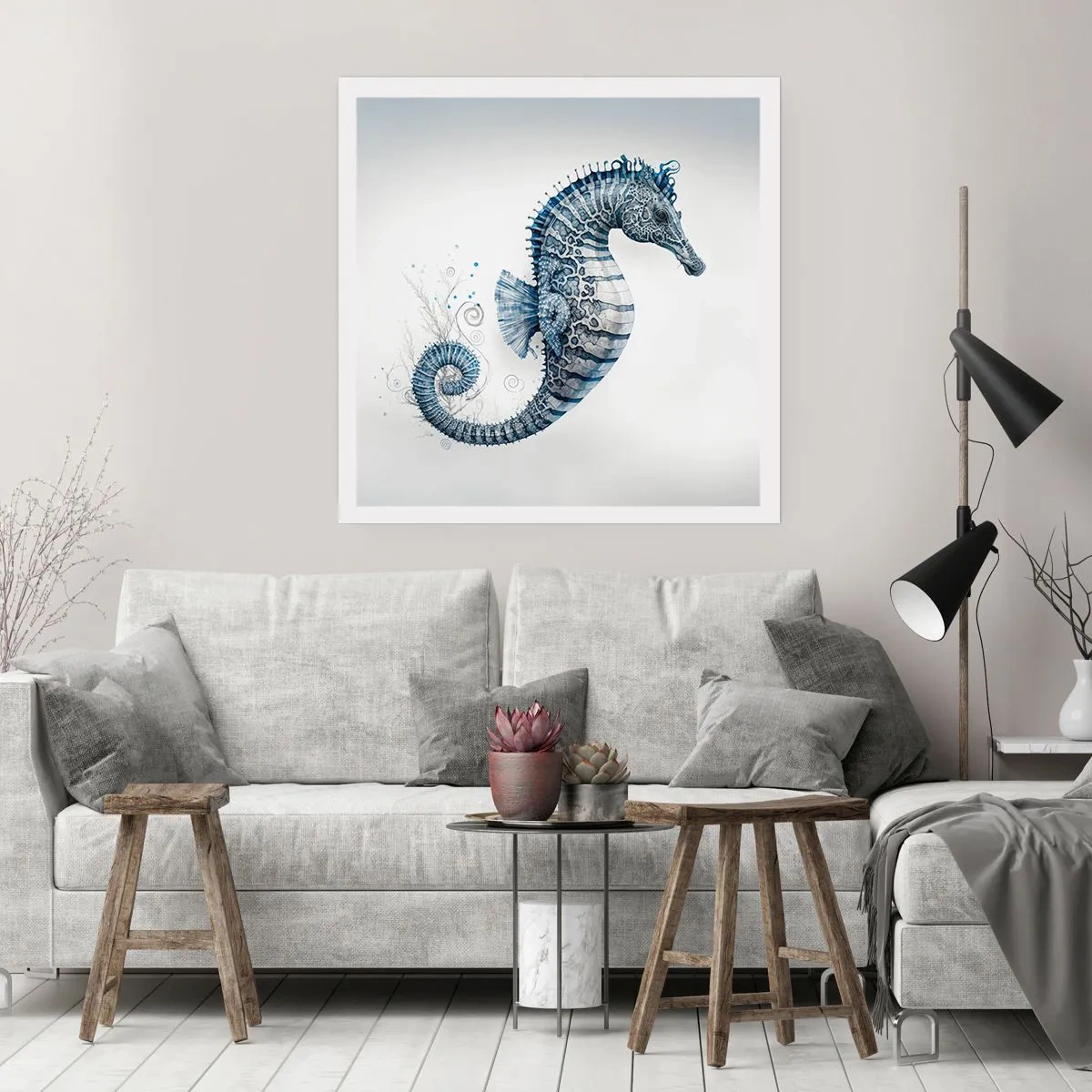 Poster - Delicato scherzo di natura - 50x50 cm