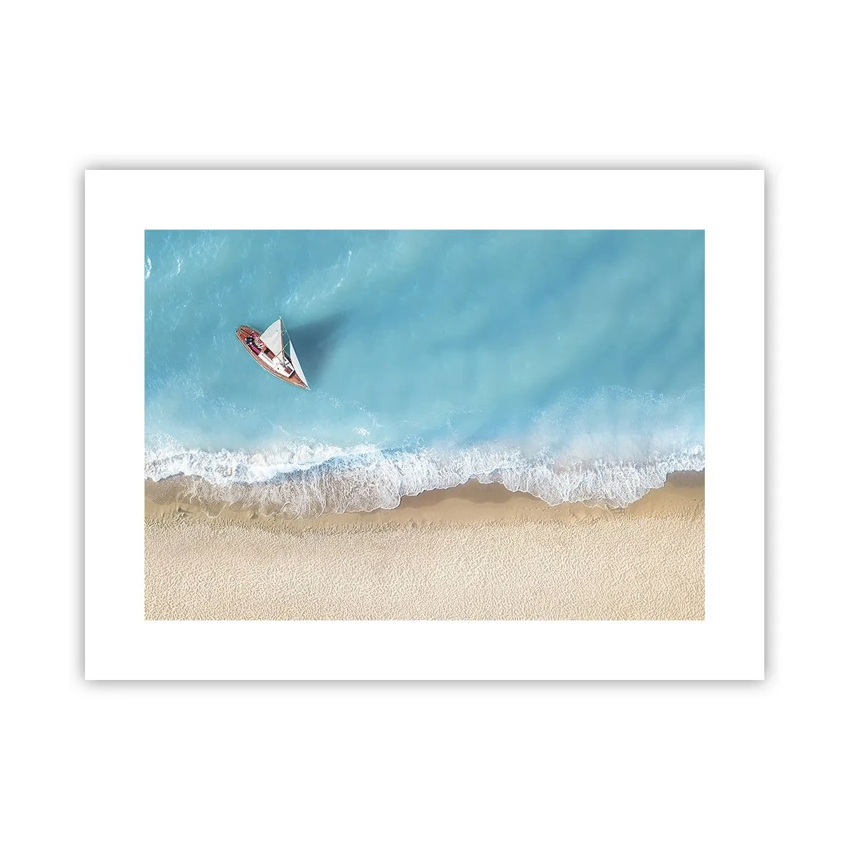 Poster - Al confine del blu e dell'oro - 40x30 cm