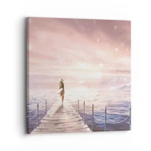 Quadro su tela - Stampe su Tela - Alla luce del sogno - 30x30 cm