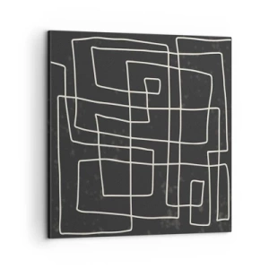 Quadro su tela - Stampe su Tela - Non è così semplice - 60x60 cm