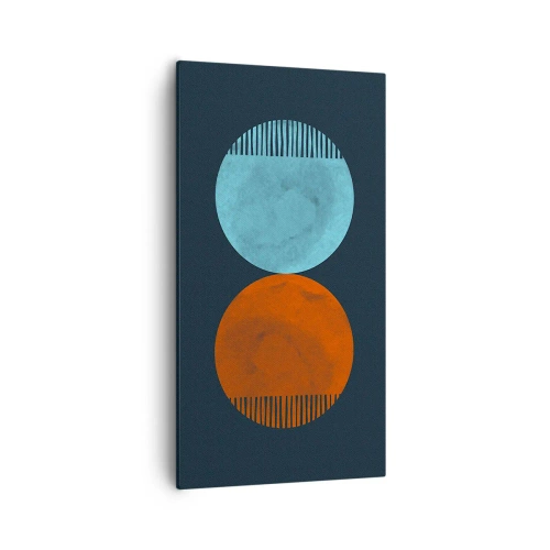 Quadro su tela - Stampe su Tela - Solo geometria? - 55x100 cm