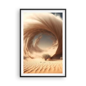 Poster in cornice nera - Il portale è aperto - 61x91 cm