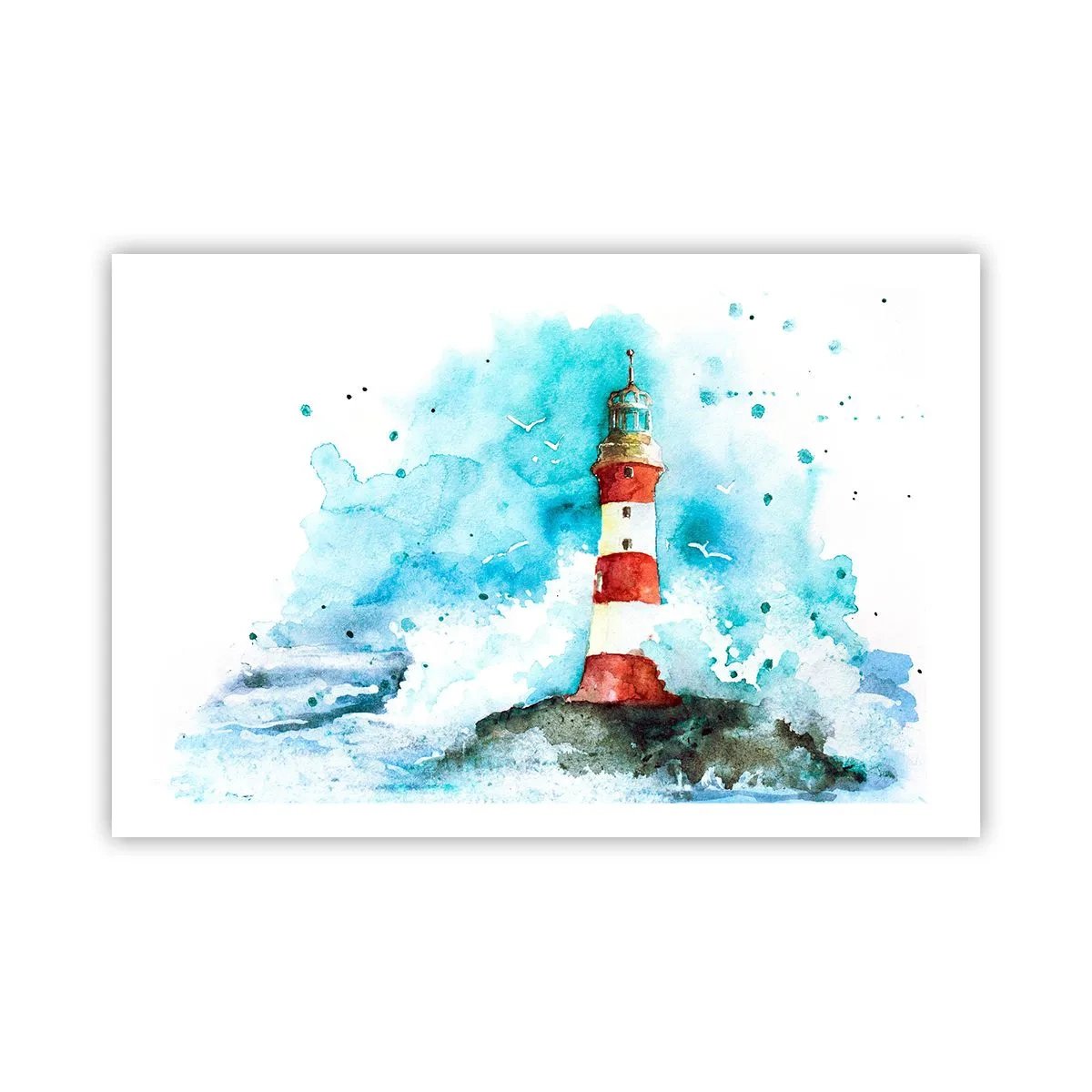 Poster - L'unità dei quattro elementi - 91x61 cm