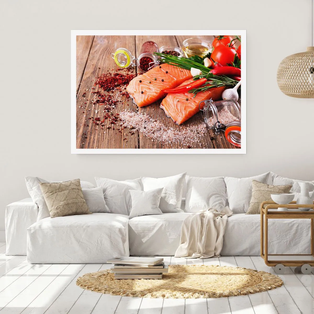 Poster - Avventura norvegese in cucina - 70x50 cm