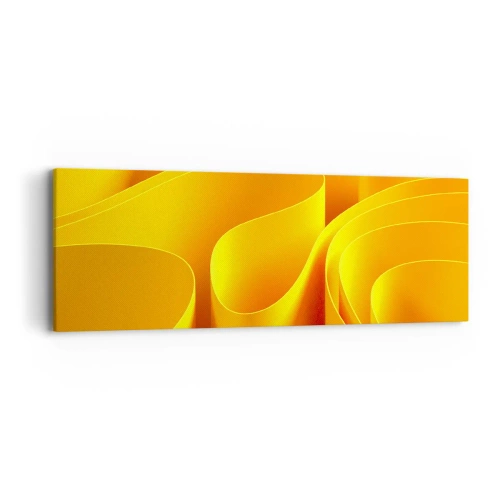 Quadro su tela - Stampe su Tela - Come onde di sole - 90x30 cm