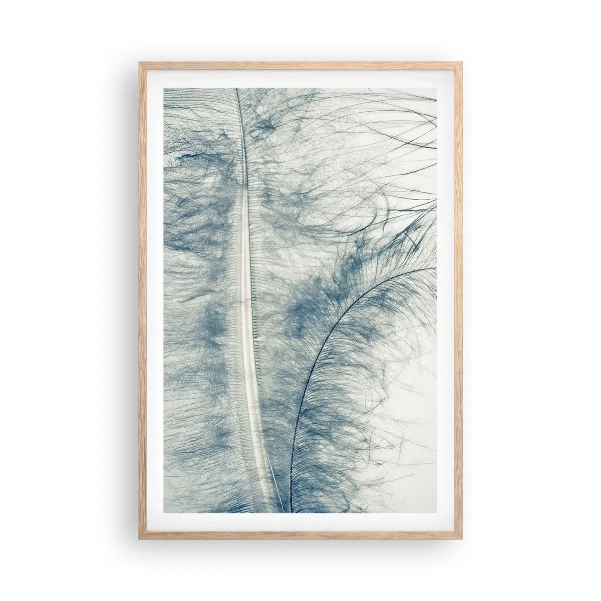 Poster in cornice rovere chiaro - Il sussurro della natura - 61x91 cm