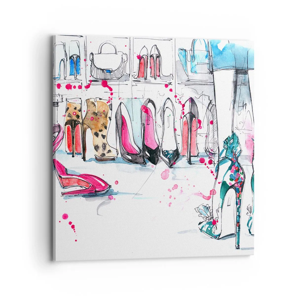 Quadro su tela - Stampe su Tela - Apriti sesamo - 70x70 cm