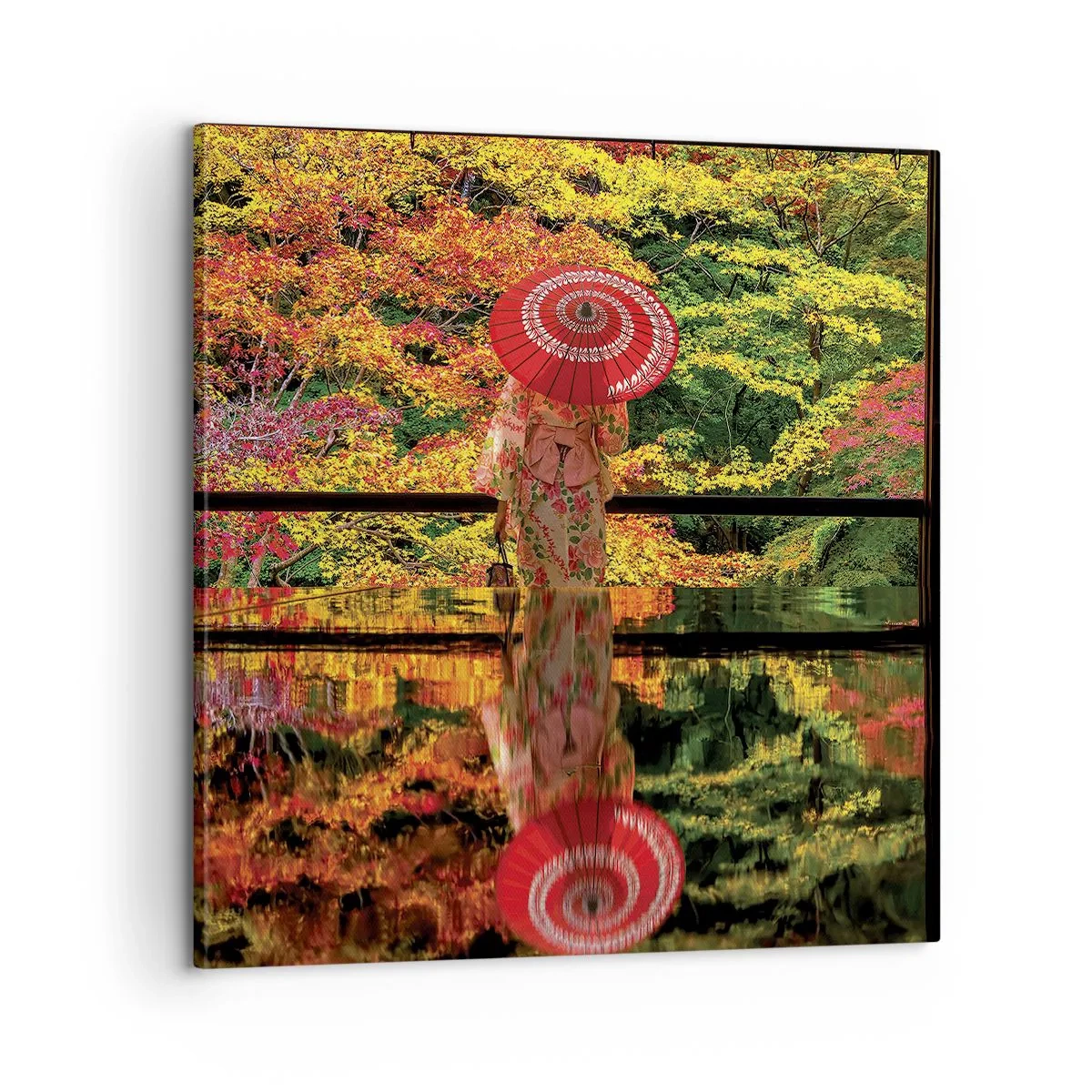 Quadro su tela - Stampe su Tela - Nel tempio della natura - 60x60 cm