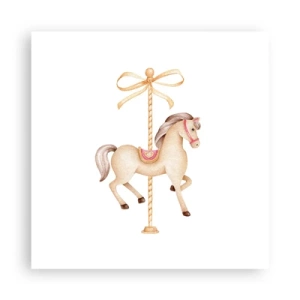 Poster - Trotto aggraziato - 40x40 cm