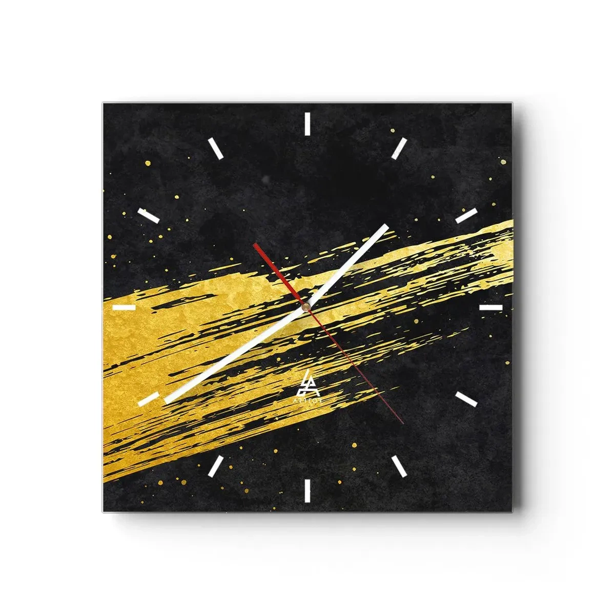 Orologio da parete - Orologio in Vetro - Salto nell'iperspazio - 40x40 cm