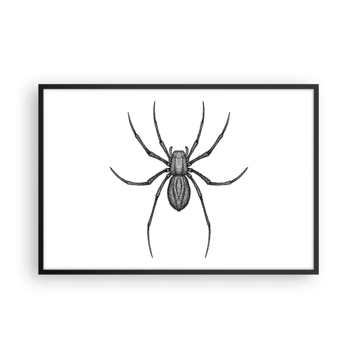 Poster in cornice nera - Precisione inquietante - 91x61 cm