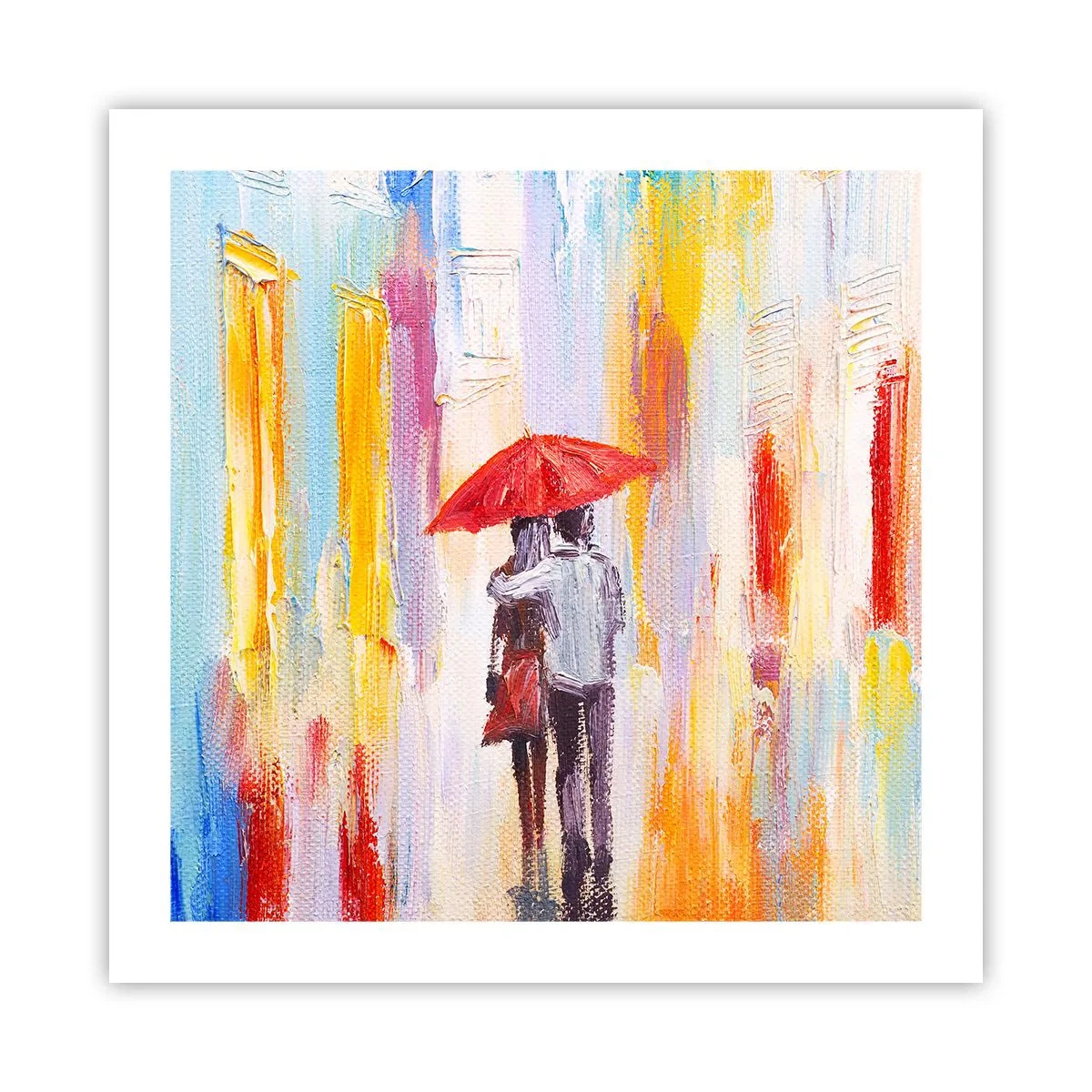 Poster - Che piova ancora - 50x50 cm