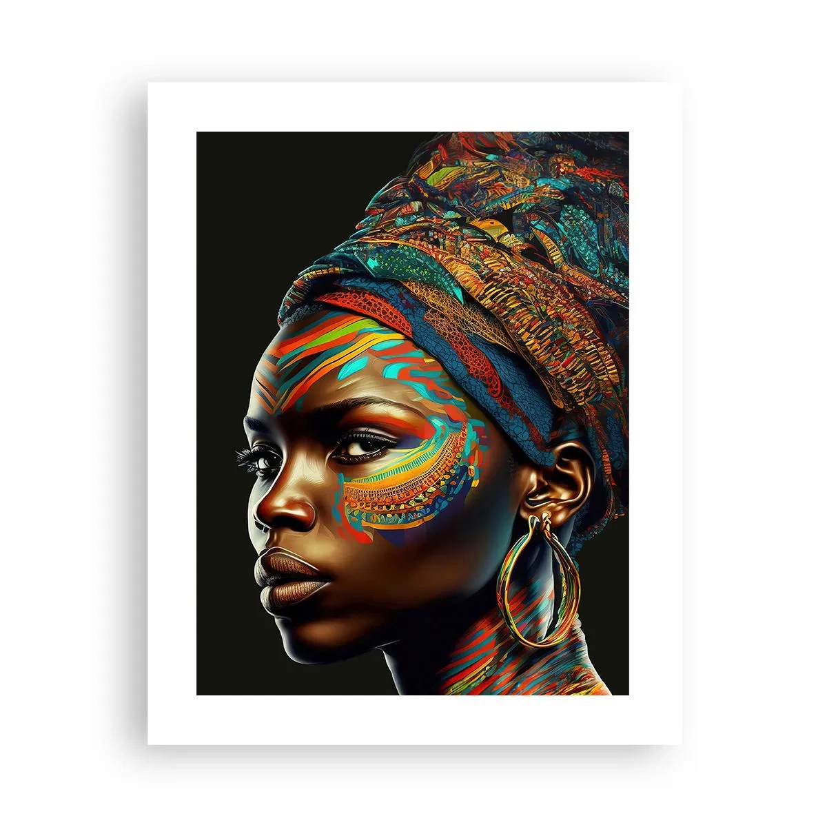 Poster - Regina africana - 40x50 cm