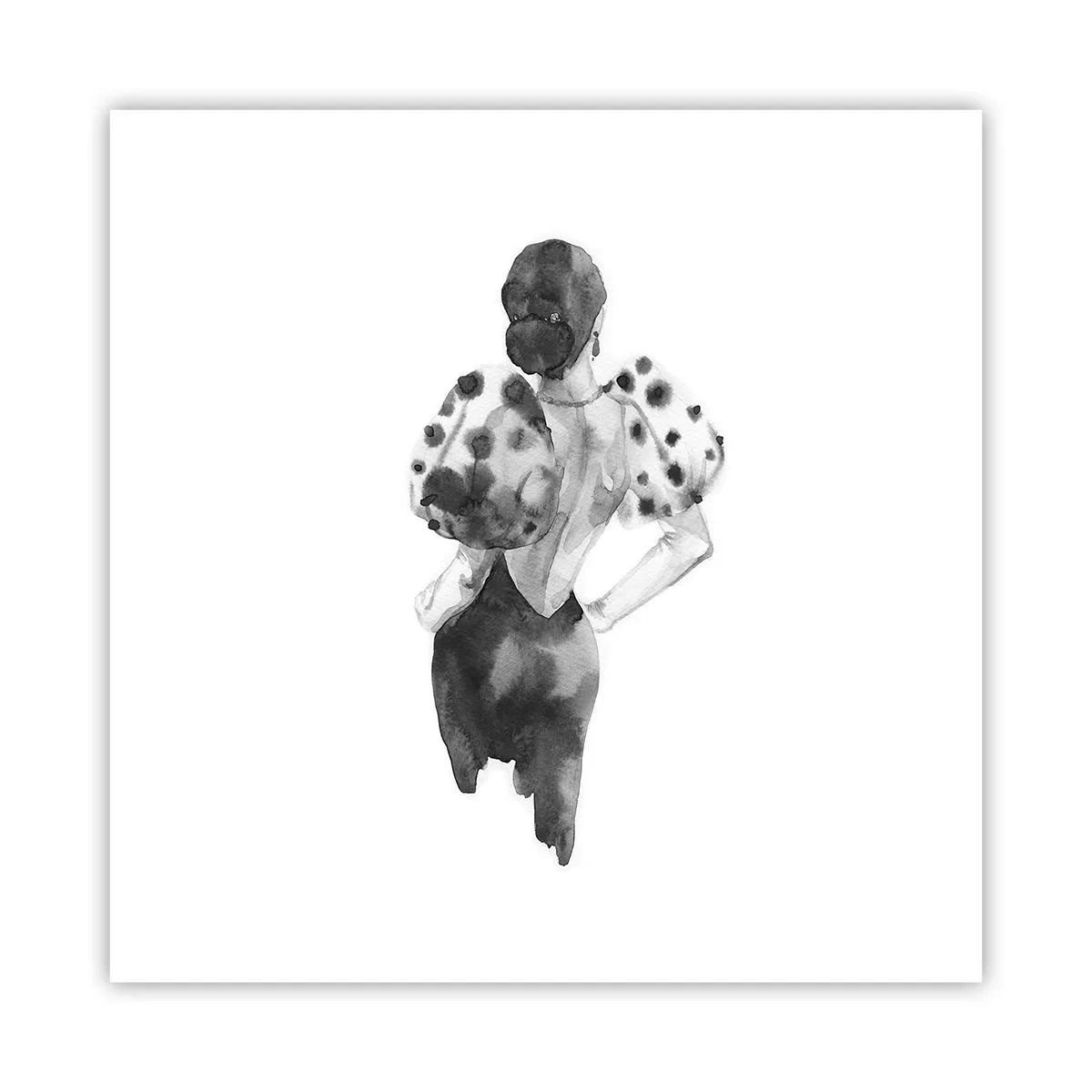 Poster - è passata accanto - 40x40 cm