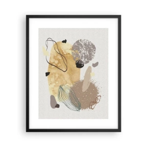 Poster in cornice nera - Schizzologia applicata - 40x50 cm