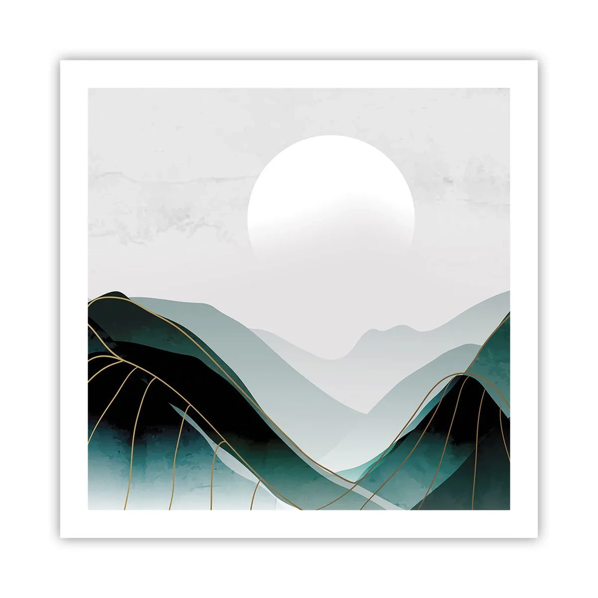 Poster - In tutta la maestà - 60x60 cm