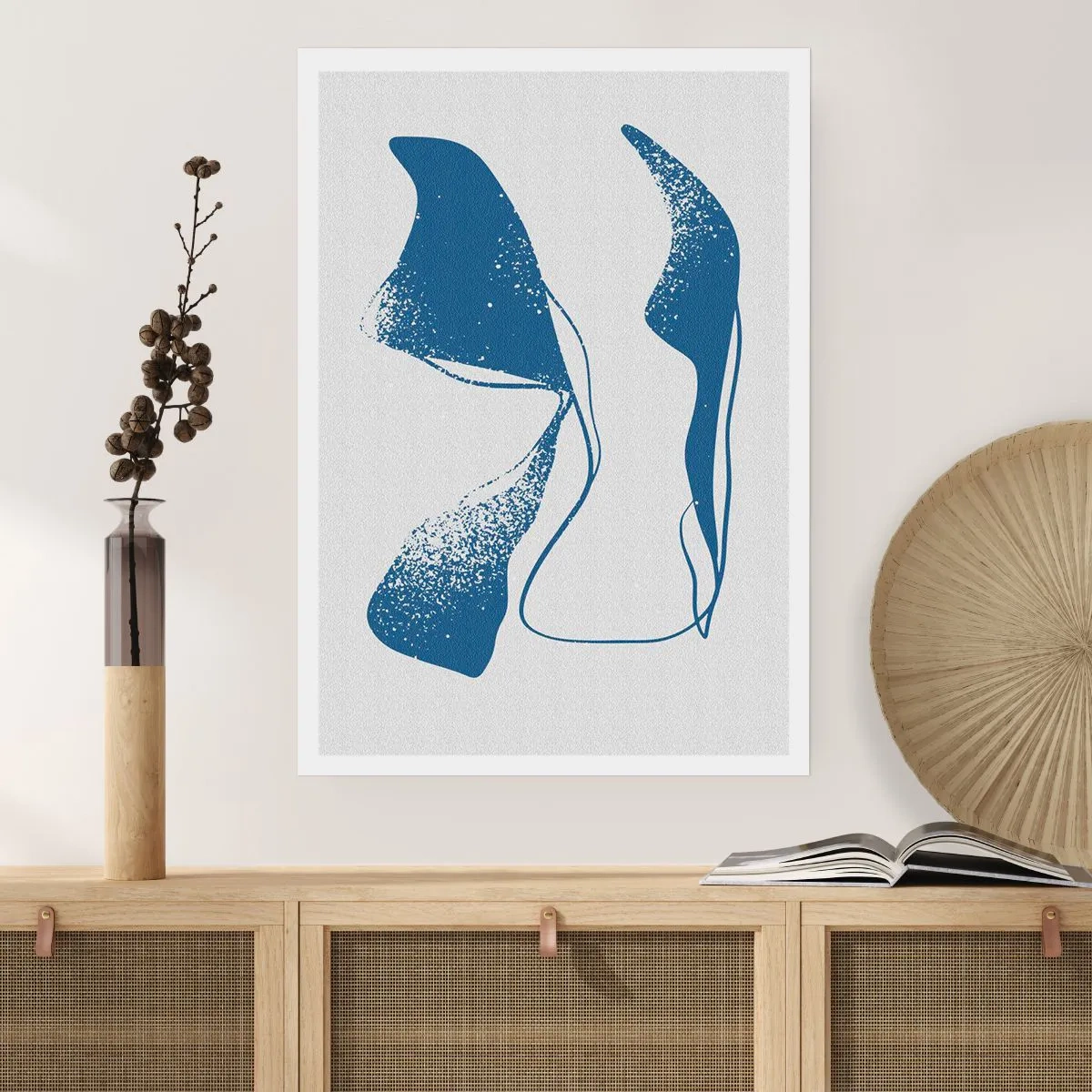 Poster - Astrazione alata - 70x100 cm