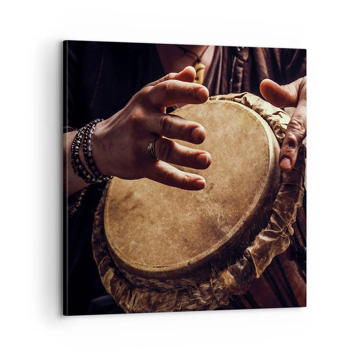 Quadro su tela - Stampe su Tela - Al ritmo del cuore - 60x60 cm