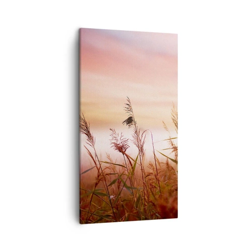 Quadro su tela - Stampe su Tela - Aquiloni, denti di leone, vento - 45x80 cm