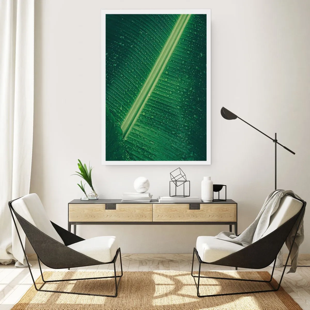 Poster - La struttura del verde - 70x100 cm