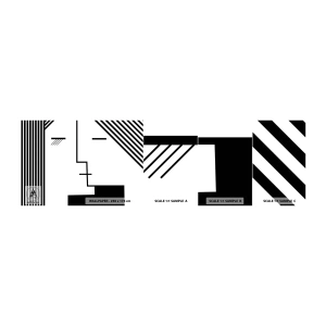 Campione di Fotomurale Adesivo Deluxe Sticker - Semplicemente un bacio - Arte Moderna, Bianco e nero, Viso - 100x30 cm