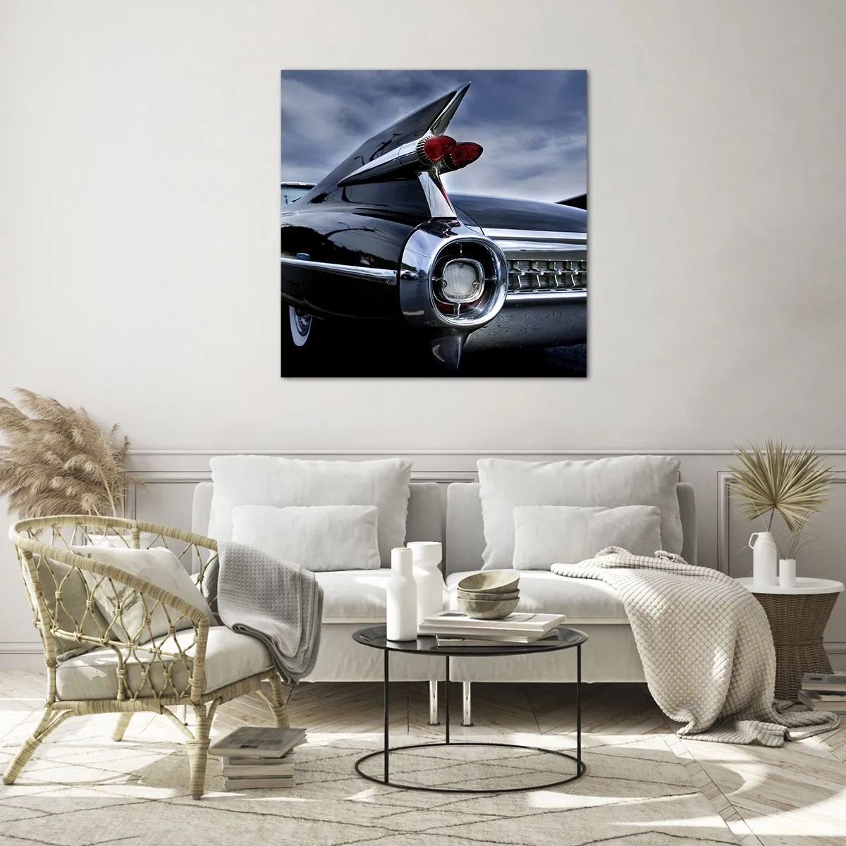 Quadro su vetro - Proprio per questo è bella! - 50x50 cm