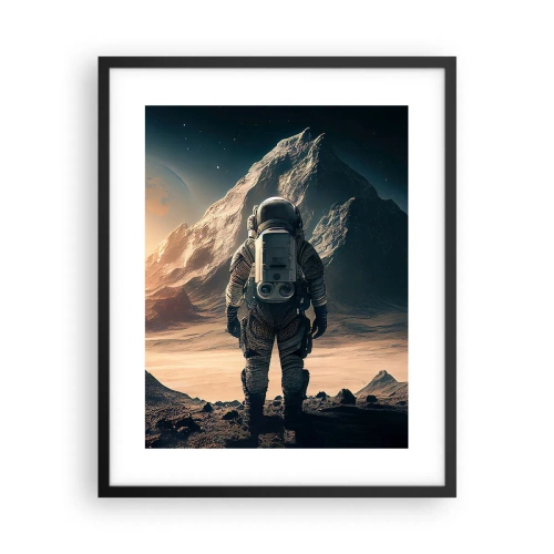 Poster in cornice nera - Nuova sfida - 40x50 cm