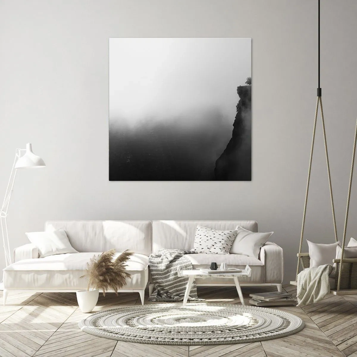 Quadro su tela - Stampe su Tela - Al confine del mondo - 50x50 cm