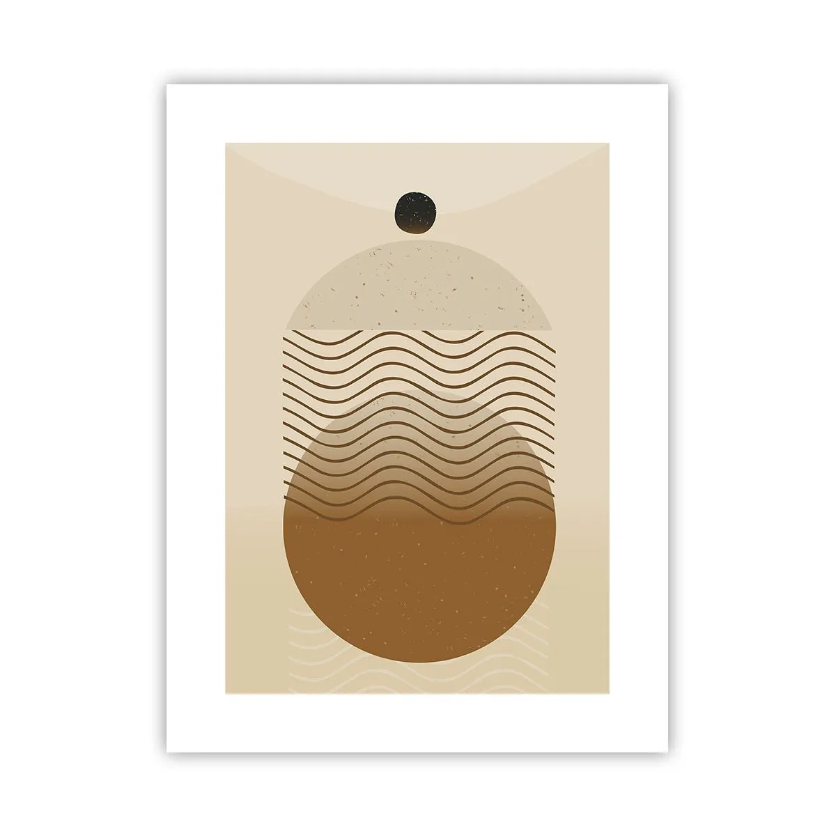 Poster - Sull'origine delle figure geometriche - 30x40 cm