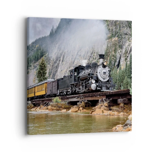 Quadro su tela - Stampe su Tela - Dove andiamo? - 40x40 cm