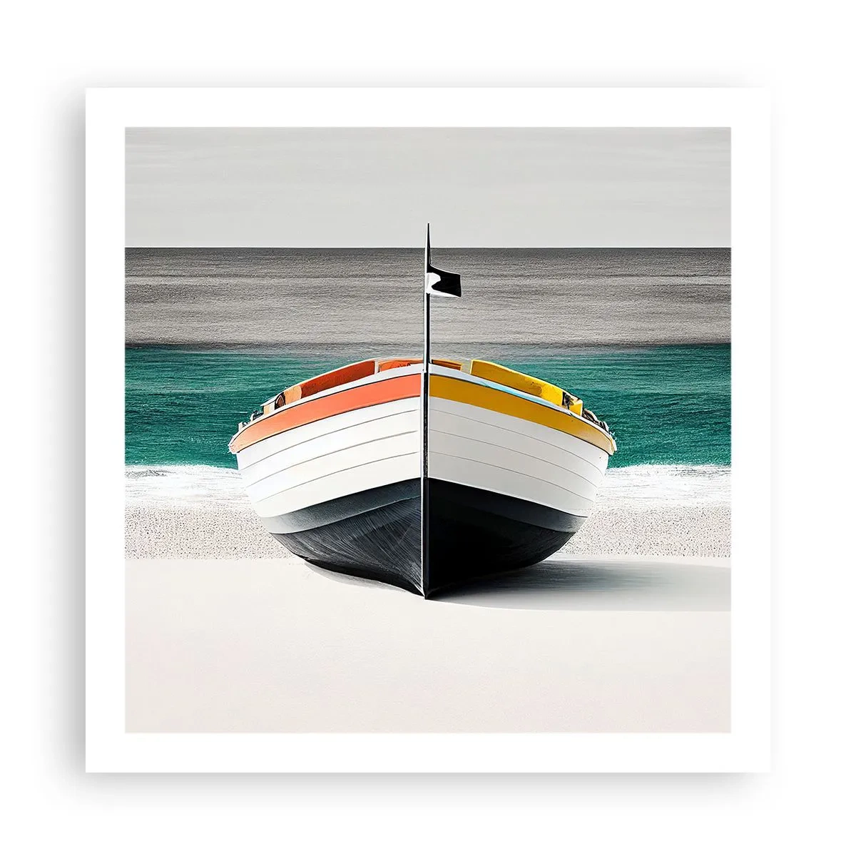 Poster - Al suo posto - 60x60 cm
