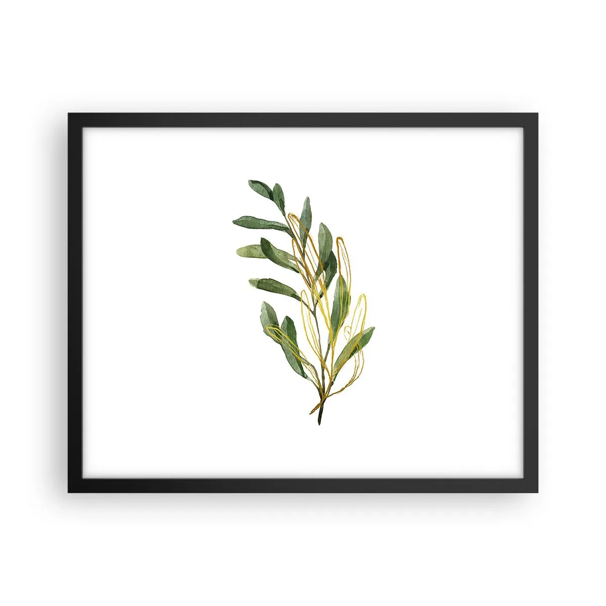 Poster in cornice nera - Tutto ciò che è buono - 50x40 cm