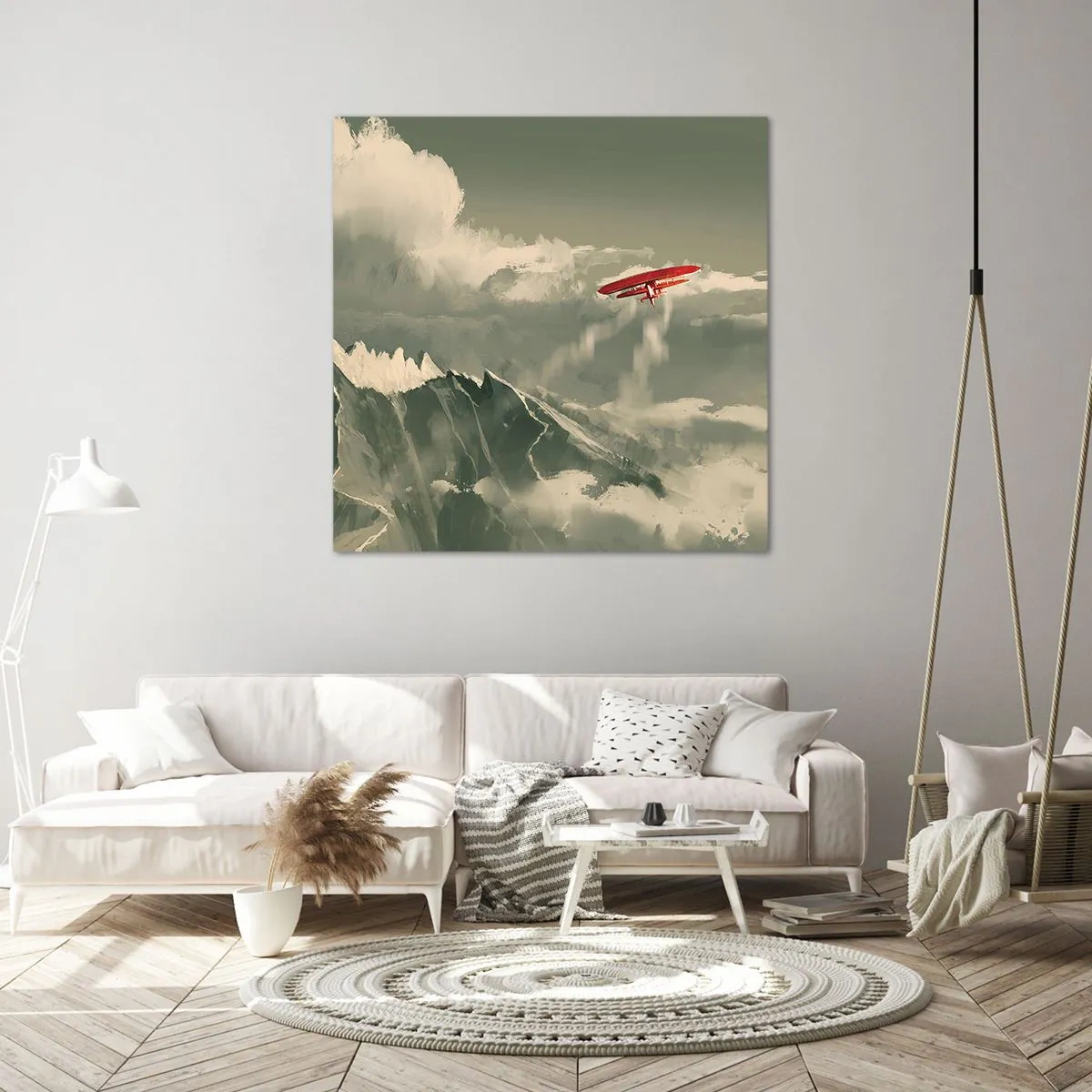 Quadro su tela - Stampe su Tela - Pioniere senza paura - 70x70 cm