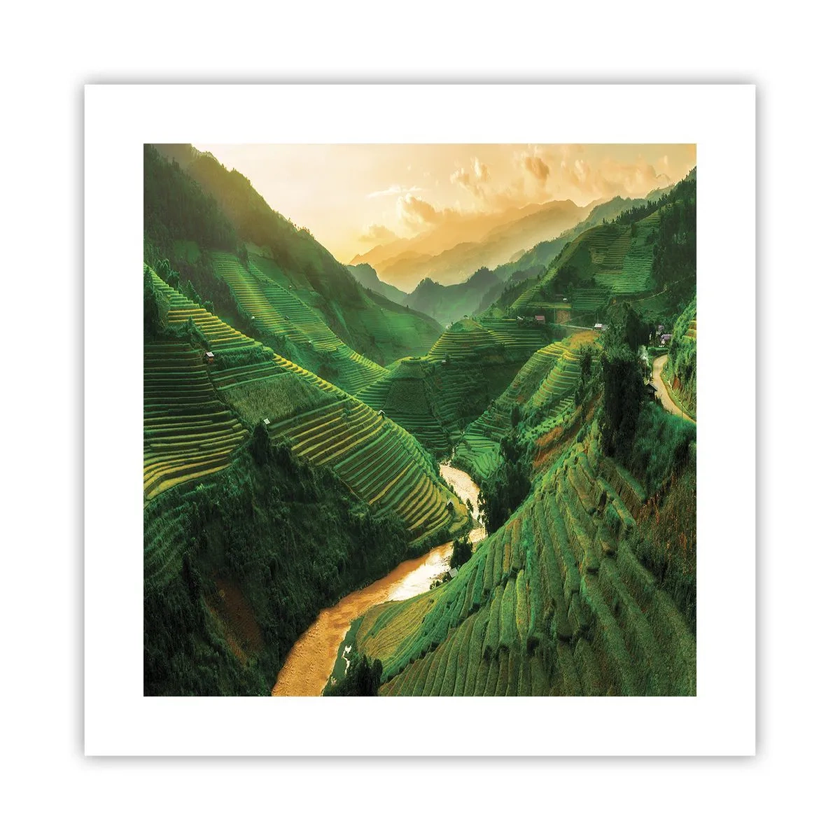 Poster - Valle del Vietnam - 40x40 cm