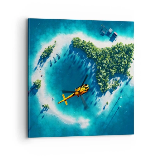 Quadro su tela - Stampe su Tela - Comprati un'isola - 70x70 cm