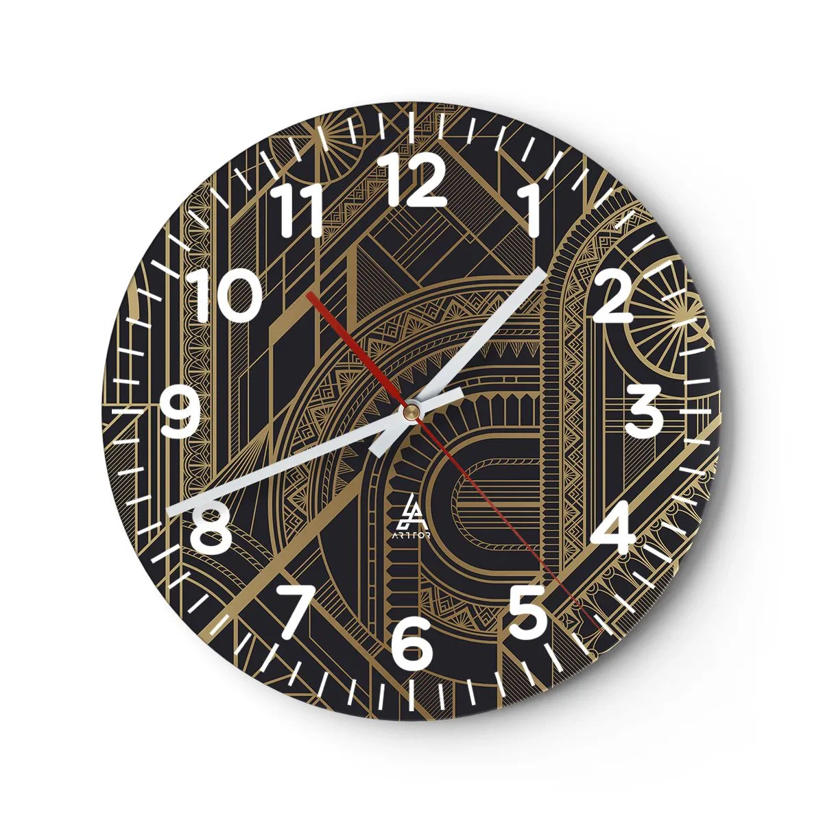 Orologio da parete - Orologio in Vetro - Concetti, idee, progetti - 30x30 cm