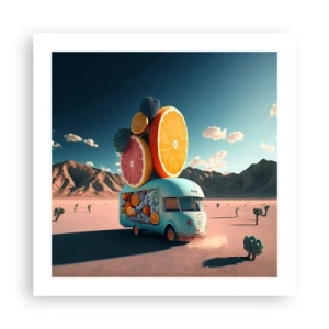 Poster - Il sapore delle vacanze - 50x50 cm