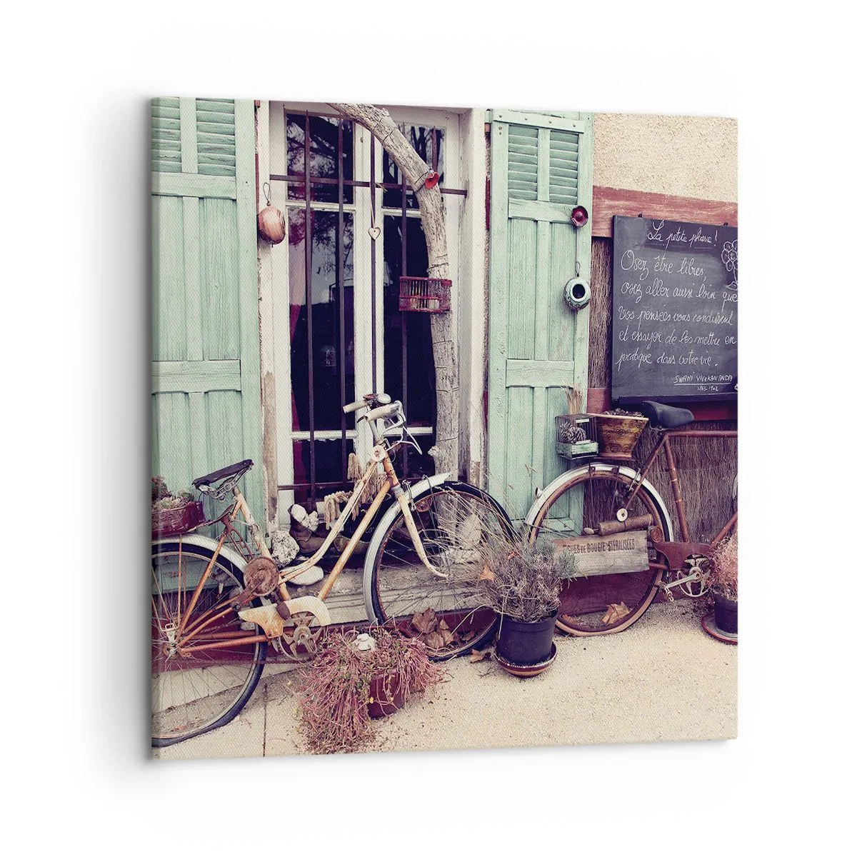 Quadro su tela - Stampe su Tela - Evviva la provincia - 50x50 cm