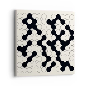 Quadro su tela - Stampe su Tela - Gioco cinese: variazione - 30x30 cm