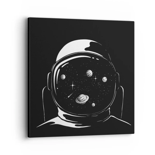 Quadro su tela - Stampe su Tela - Panorama niente male - 40x40 cm