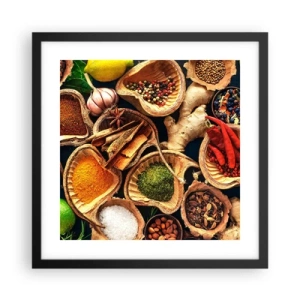 Poster in cornice nera - Prendi quello che vuoi - 40x40 cm