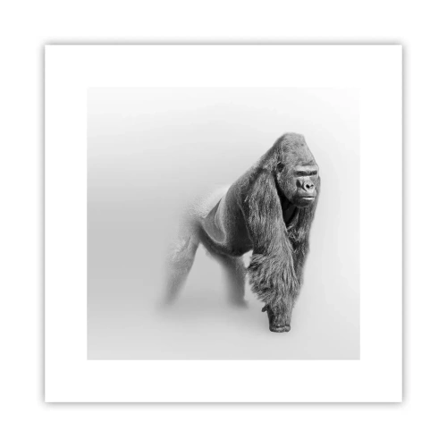 Poster - Sicuro della propria forza - 30x30 cm