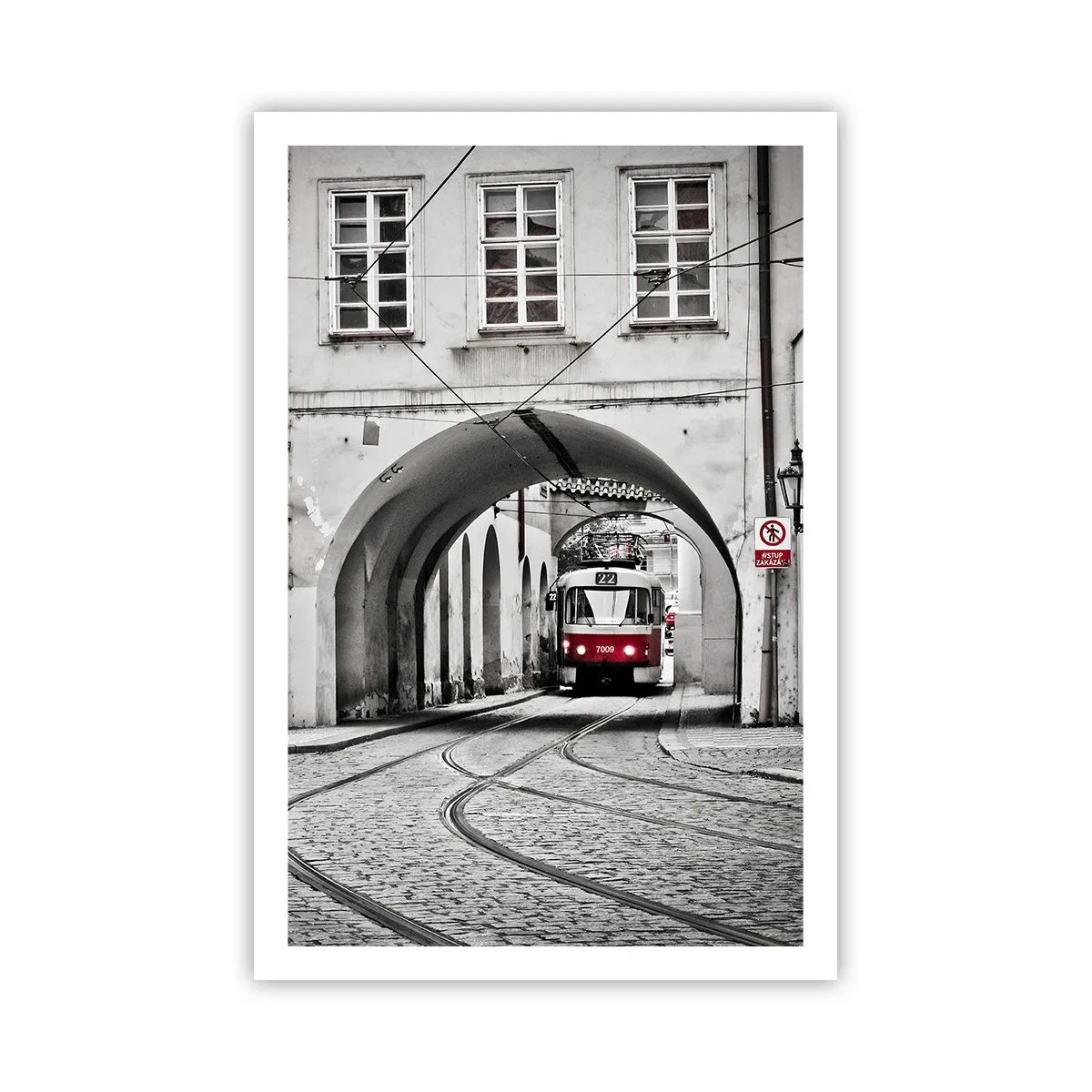 Poster - Attraverso il labirinto cittadino - 61x91 cm