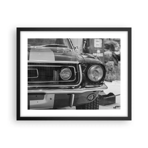 Poster in cornice nera - A rotta di collo - 50x40 cm