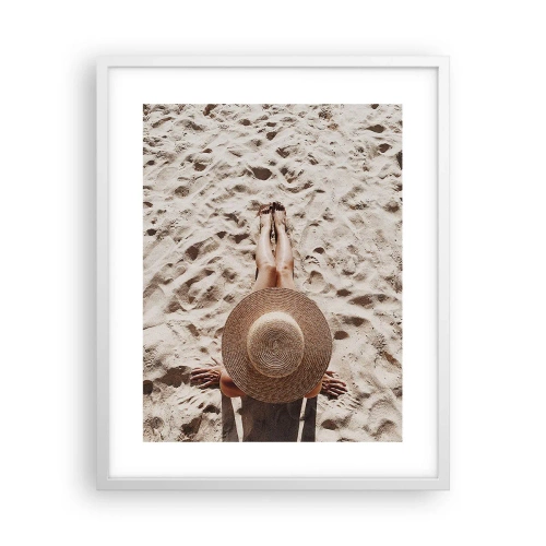 Poster in cornice bianca - Un tempo di sogno - 40x50 cm