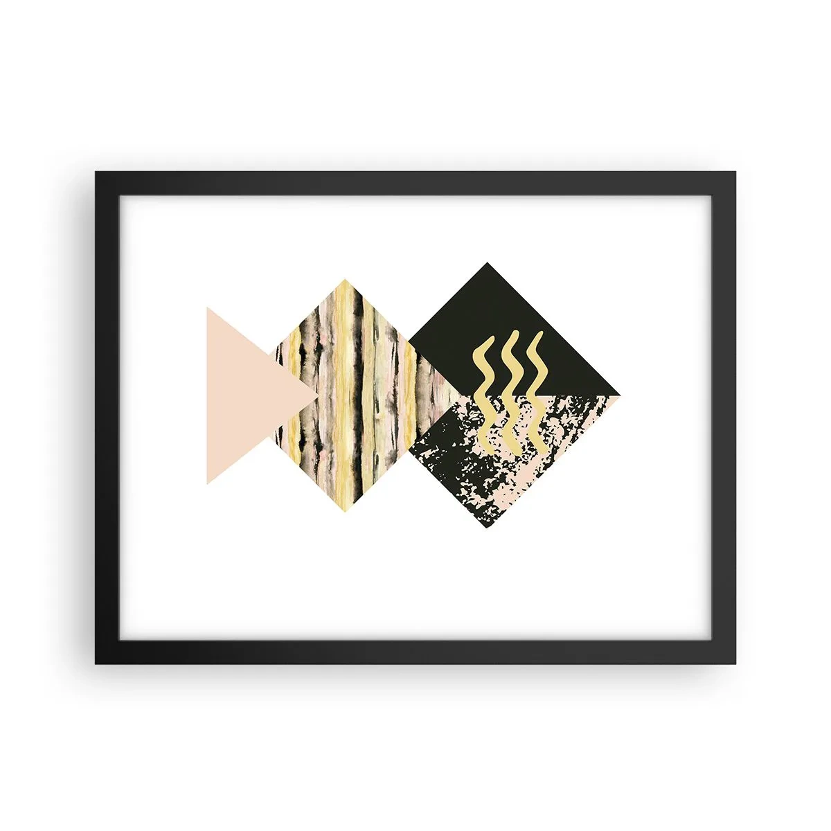 Poster in cornice nera - Non è così facile - 40x30 cm