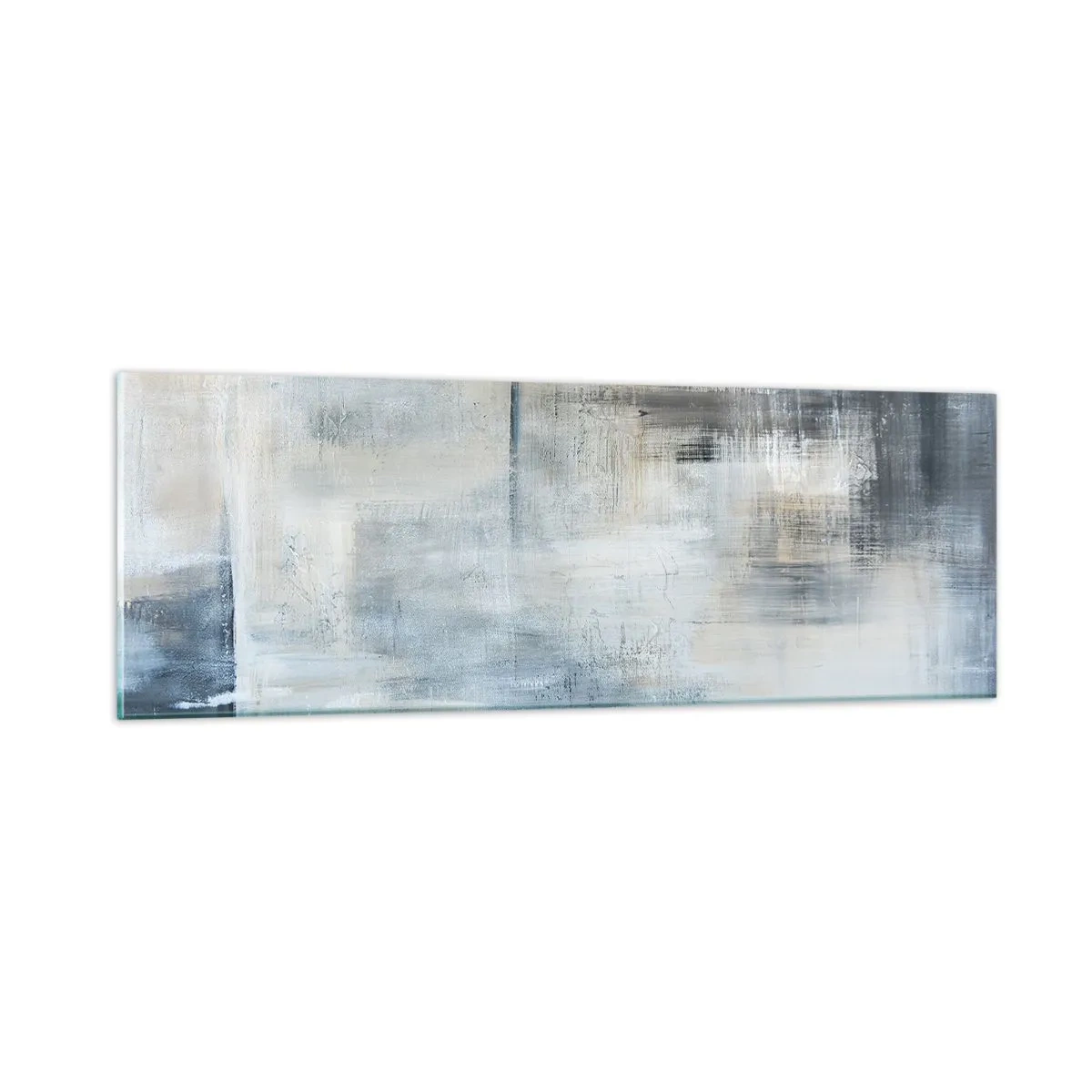 Quadro su vetro - Coperti dal blu - 90x30 cm