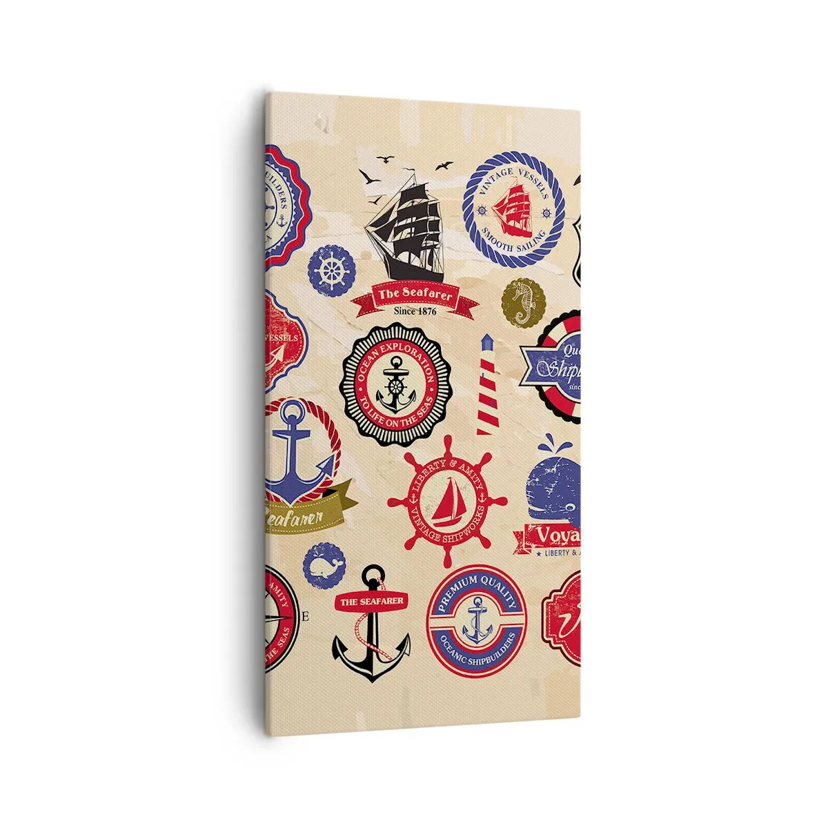 Quadro su tela - Stampe su Tela - Fratellanza di vela - 55x100 cm